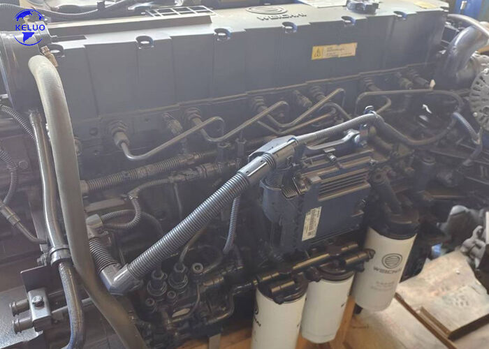 340HP 6-सिलेंडर निर्माण मशीनरी डीजल इंजन Assy WP7.340E53 भारी शुल्क ट्रक के लिए,सीमेंट मिक्सर,पहिया लोडर